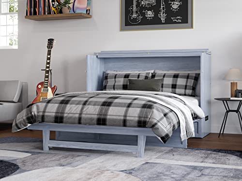 AFI, Northfield Murphy Bed Chest, Queen, Driftwood AFI, Northfield Murphy Bed Chest, Queen, Driftwood