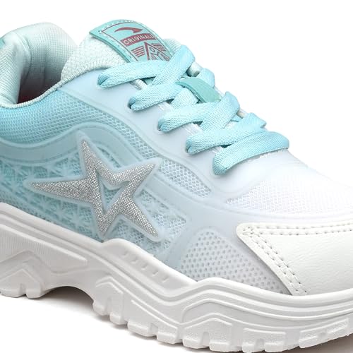 Image of ASIAN Women FLORA-04 Casual wear Running Shoes with Laces for Ladies, Lightweight and Comfortable Shoes Gym and Sports Shoes for Women & Girls with Stylish and Trendy Design