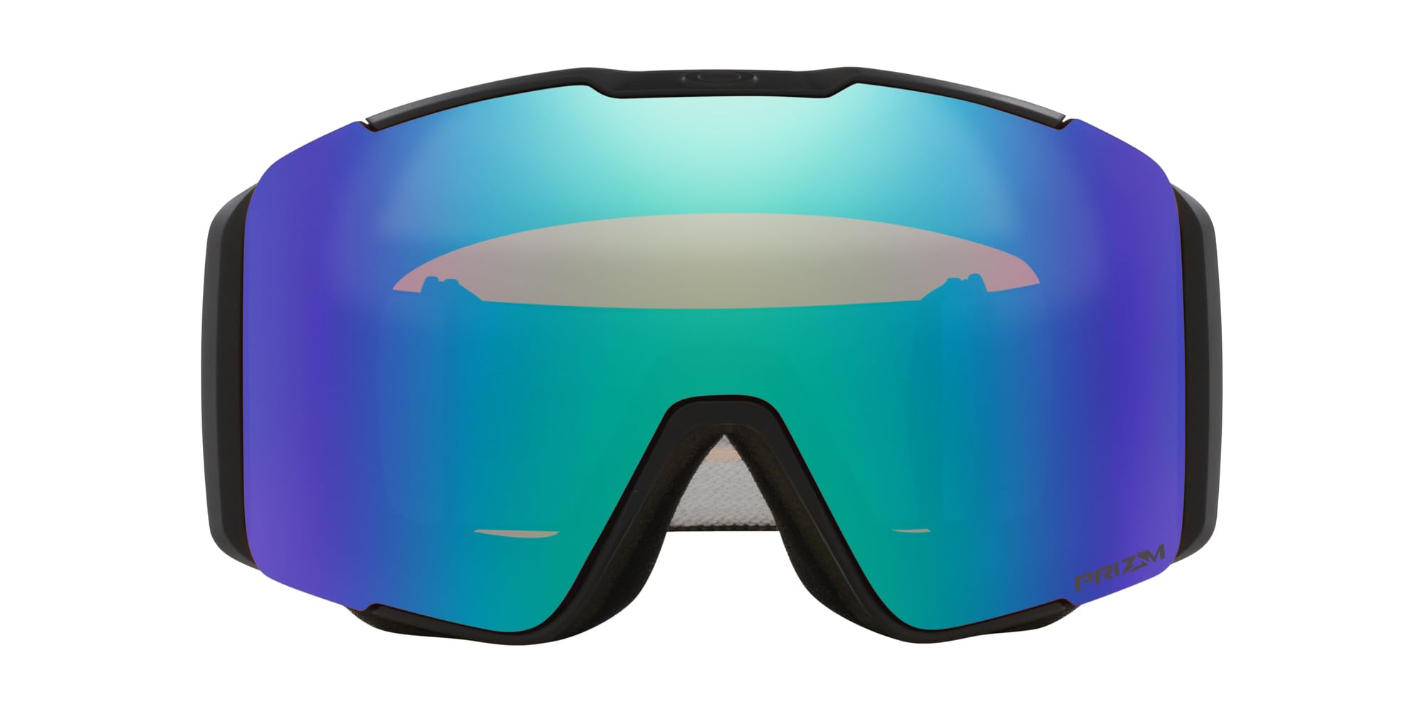 Oakley Line Miner Pro Snow Goggle, Matte Black Strap w/Prizm Snow Argon Iridium Lens, Medium