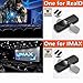 AoHeng Cinema 3D Clip on Glasses for RealD IMAX 3D Movie,Lighter,Clearer,Brighter(2Pack)