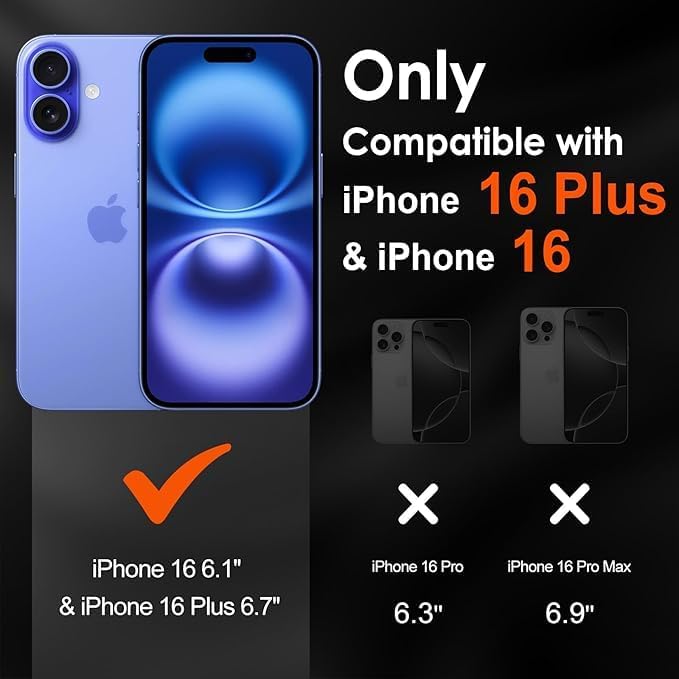 OpenTech® Premium Camera Lens Protector Tempered Glass Compatible For iPhone 16 / iPhone 16 Plus With Edge To Edge Coverage (Full Transparent) (Pack of Two) 2 51y1ER3m+bL