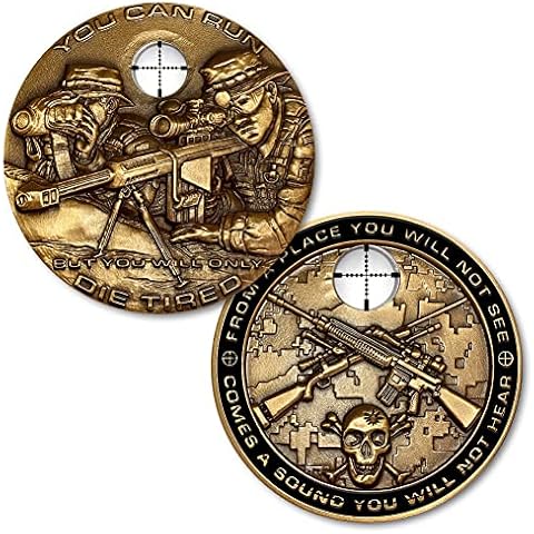 Armed Forces Depot Military Sniper Challenge Coin Cover
