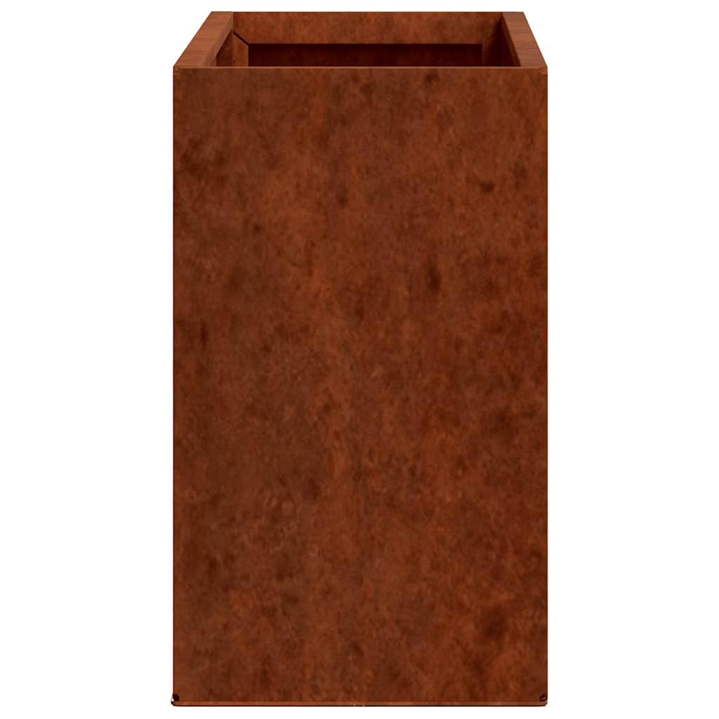 Fioriere da Parete 2 pzin Acciaio Corten 53x10x17 cm,Casa e Giardino,Prato e Giardino,Giardinaggio,Vasi e fioriere,2.61kg-823686
