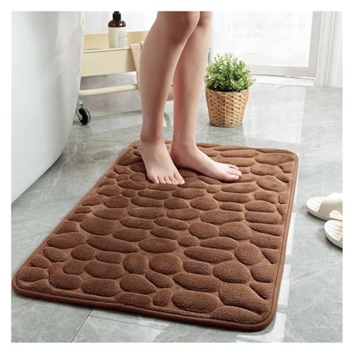 Tappetino da bagno antiscivolo in memory foam, lavabile in lavatrice, morbido tappeto da bagno per casa, soggiorno e doccia – Comfort & Sle combinato