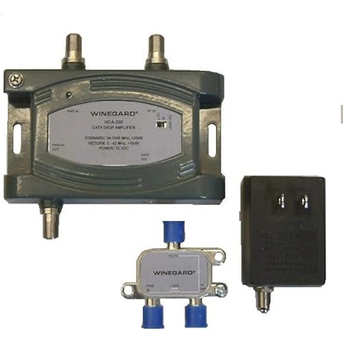 Winegard HDA-200 Distribution Amplifier Adjustable Gain 5-1000 MHz 24dB