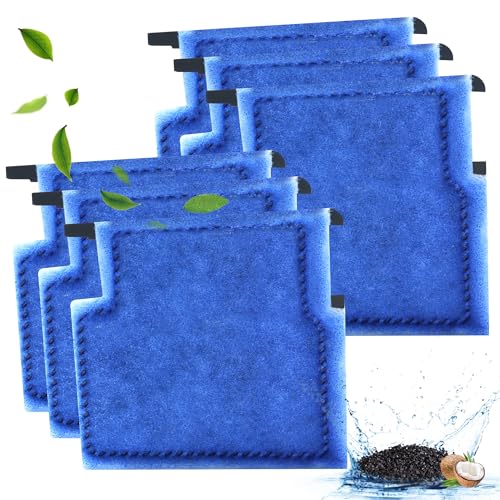 Image of Nebulist 6 Pack Fish Tank Filter Cartridge, Rite-Size A Filter cartridges Compatible with MarineLand Penguin Power Filters 75 & 100, EZ-Change #1 Compatible with Aqua-Tech 5-15 Power Filters