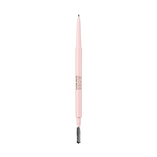 Covergirl Clean Fresh Brow Nano, 300 Auburn, lápiz de cejas, punta ultra precisa, impermeable, resistente a la transferencia, carrete integrado, disponible en Yaxa Venezuela