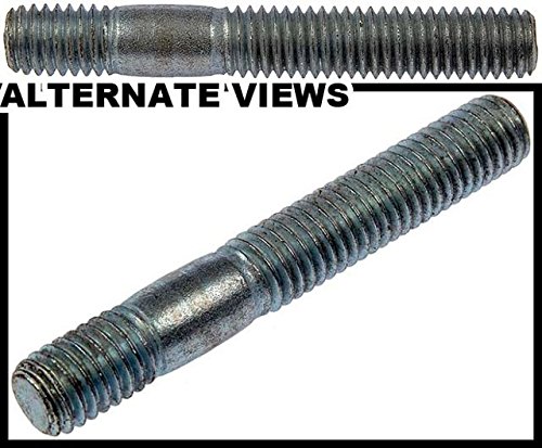 APDTY 786130 Double Ended Stud - 7/16-14 X 5/8 in. and 7/16-14 X 1-7/8 in.