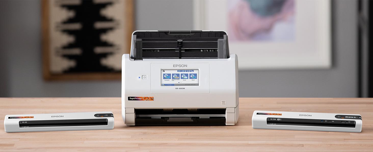 Amazon.com: Epson RapidReceipt RR-600W Wireless Desktop Color