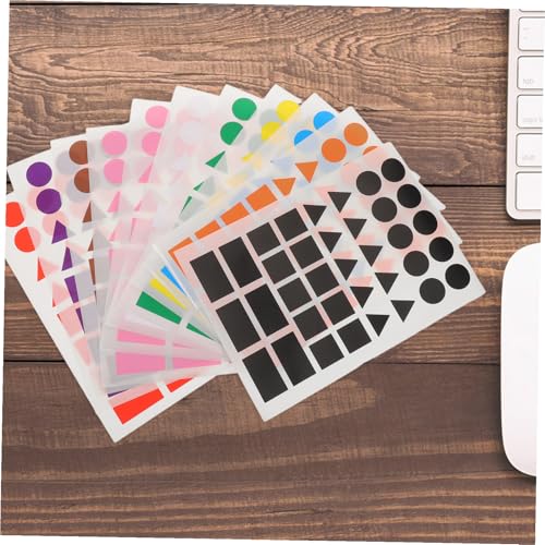 Autocollants étiquettes autoadhésives multiformes pour l'organisation de vos documents