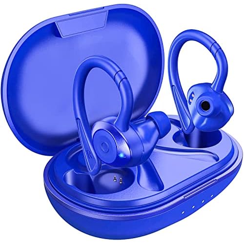 comiso Wireless Earbuds Bluetooth Headphones, True Wireless in Ear Bluetooth 5.1 Earbuds with Microphone, Deep Bass, IPX7 Waterproof Loud Voice Earphones for Sport Outdoor Running Gym Workou