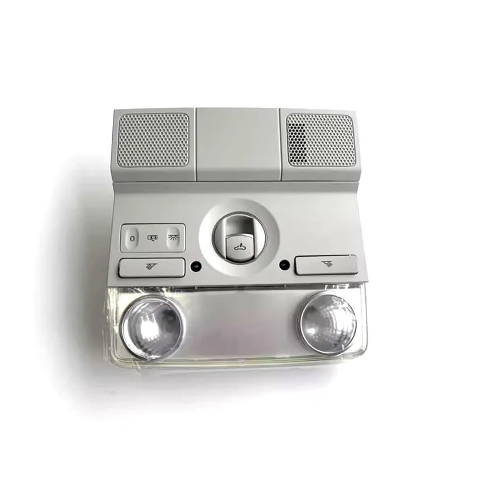 Interior Dome Lamp For VW Passat CC 2010-2016 2017 2018 Reading Light Dome Lights Sunroof Switch Interior Lamp Frame(Gray reading light)