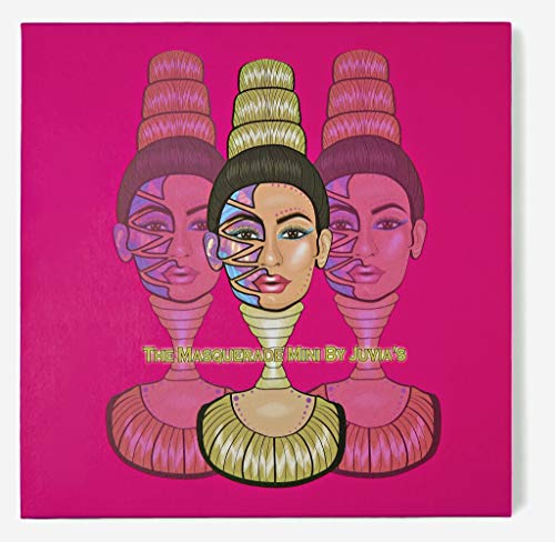 Juvia's Place The Magic Mini - Purples, Reds, Shades of 16, Pinks Eyeshadow Palette, Professional Eye Makeup, Pigmented Eyeshadow Palette, Makeup Palette for Eye Color & Shine