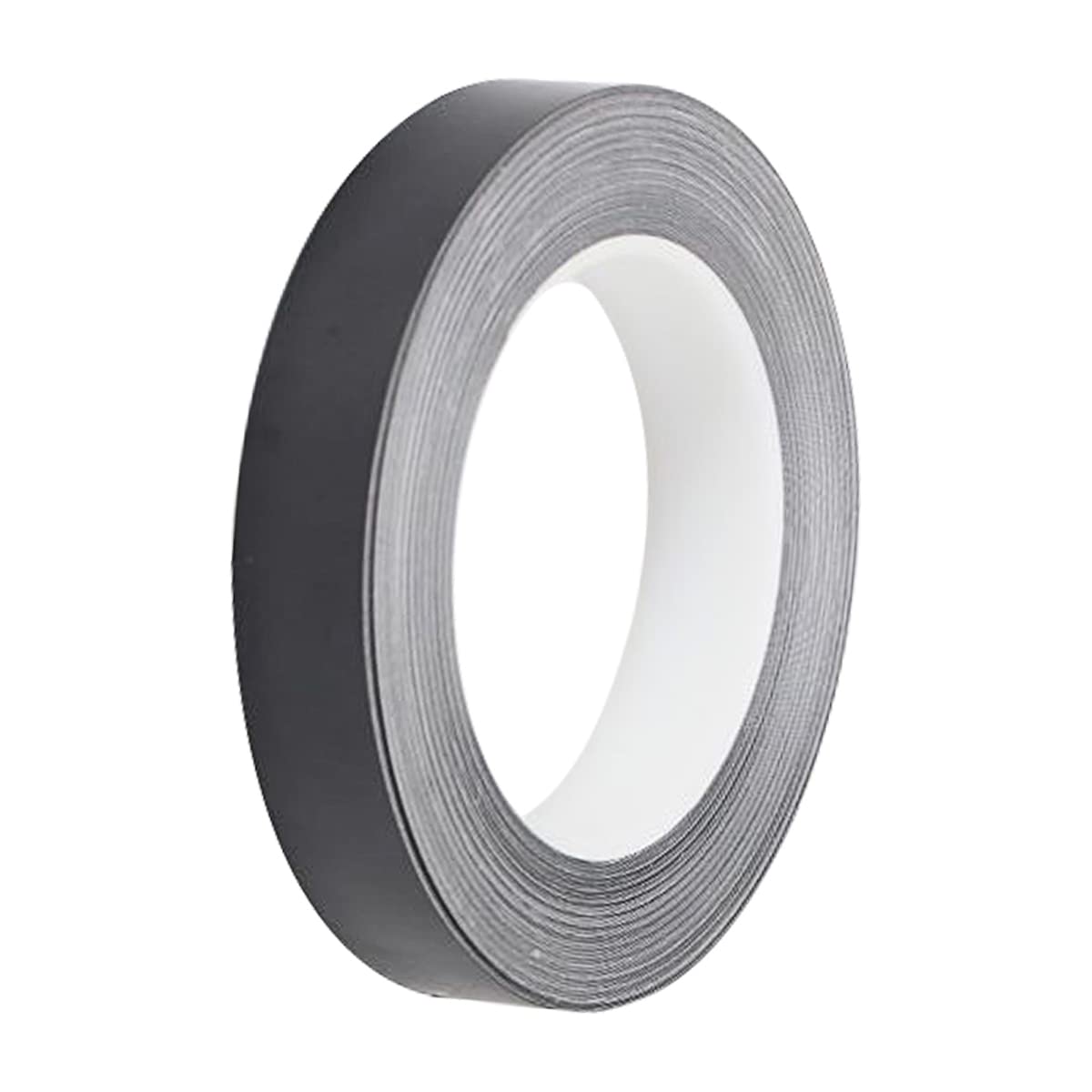 jweemax PVC Wall Border Sticker, High Gloss Floor Seam Tape, Adhesive Wall Tile, Sealant Tape Decoration, Black, 2.5cm Wide