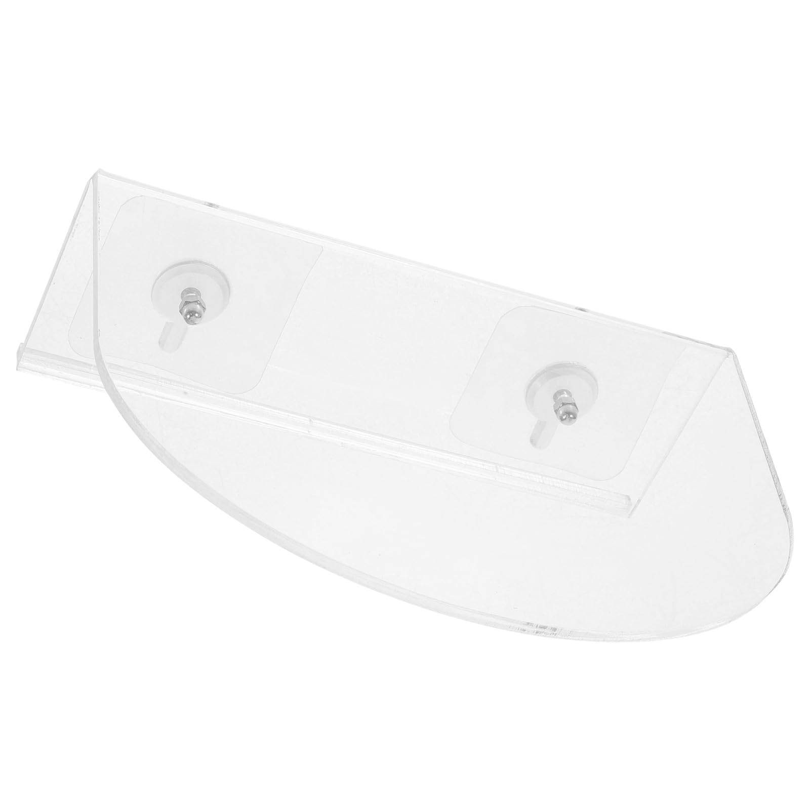 Macetas en ventana con estante acrílico POPETPOP y ventosa transparente