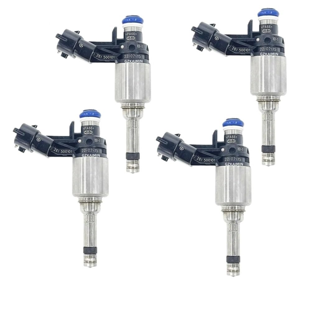 Fghdssa One Color Car Fuel Injector Nozzle For Hyundai For Accent For Veloster For Kia For Rio 1.6L L4 2012-2017 4Pcs Fuel Injector 35310-2B130 353102B130