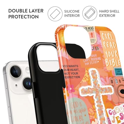 Coque iPhone 13 antichoc collage chrétien fini les rayures de clés - 2
