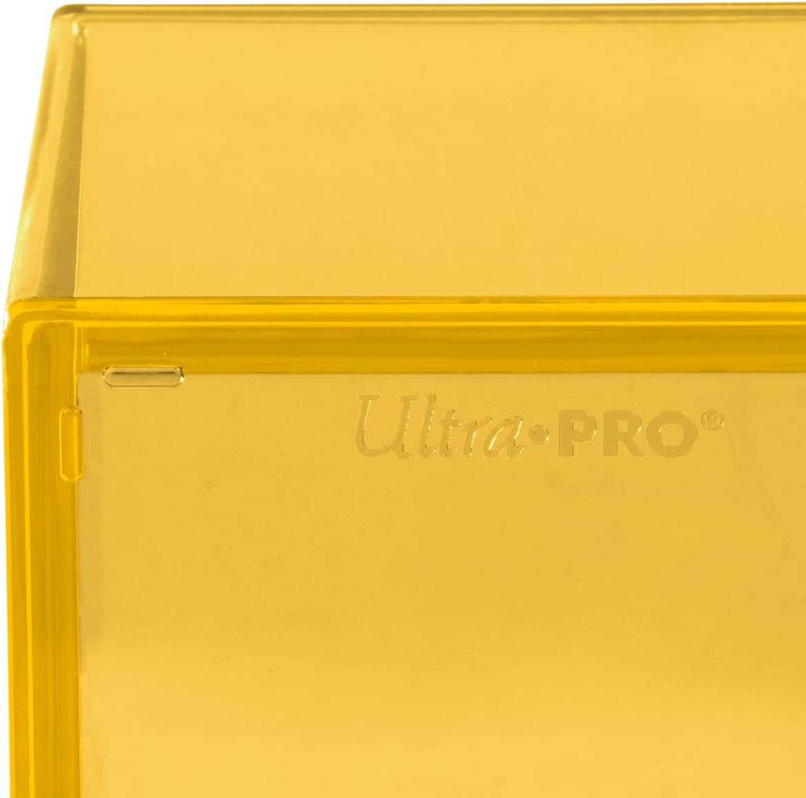 Ultra Pro Eclipse 2-Piece Deck Box: Lemon Yellow - For Pokemon game, MTG, Baseball, Basketball, Football card and other Trading Cards or Board Games storage