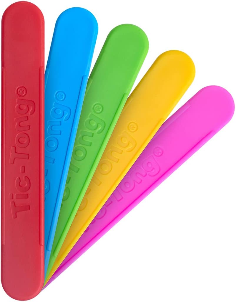 Tic-Tong Standard Model - Tutti-Frutti Flavored Tongue Depressors - 6 Packs Containing 40 Units Each - 240 Total Pieces
