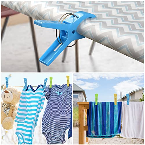 Vicloon Mollette Grandi Plastica, 6 Pezzi Bucato