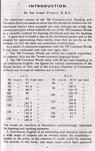 Image of 700 Common Word Reading and Dictation Exercises (24th Indian Reprint 2010)