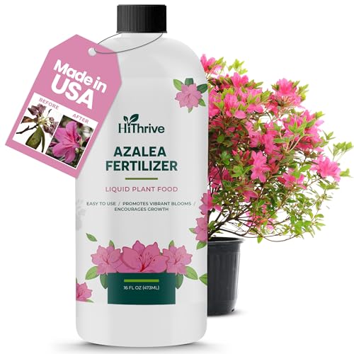 16oz Azalea Fertilizer Outdoor - Makes 16 Gallons of Azalea Plant Food, Liquid Fertilizer for Acid Loving Plants - Flower Food for Vibrant Blooms, Greener Leaves, Healthy Growth & Resilient Roots
