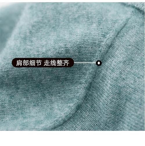 Dcvmvmn Men's Wool Warm Sweater Winter Knitted Pullover Casual Loose Large Size Jumper White3