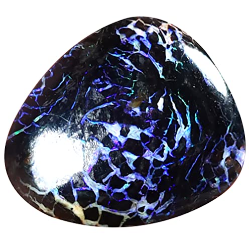 Opale australienne Boulder naturelle 3.16 ct extraite de roche pour haute joaillerie