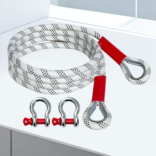 Corde de tow rope pour sangle de récupération pour camions et véhicules 4x4 - 7