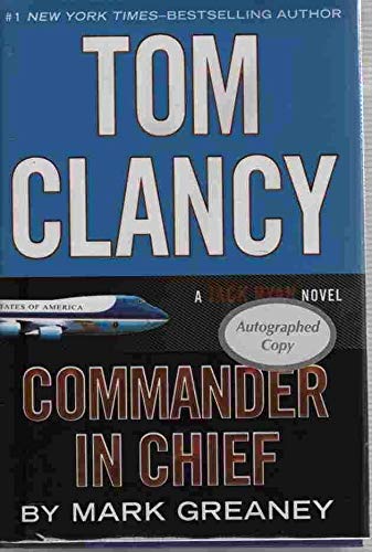 Tom Clancy Commander in Chief: A Jack Ryan Nove... 1492480878 Book Cover