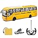 Tastak High Speed ​​Racing & Modell Auto Spielzeugserie mit realistischen Strahlenlichtern und Gummireifen Radio Fernbedienung Bus Tolle Geschenk für Kinder, Jungen & Mädchen (Color : Yellow)