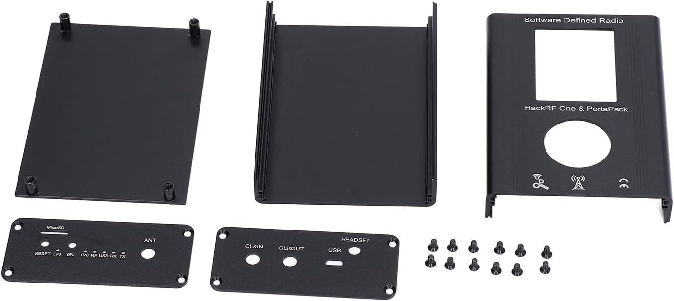 Aluminium Electric Box Waterproof Junction Enclosure Case Split Type DIY Project Enclosure Matte Black 38x88x121.5mm for Circuit Board Amplifier Industrial Equipment