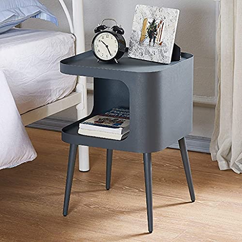 Table de chevet en fer forgé rose pour chambre moderne
