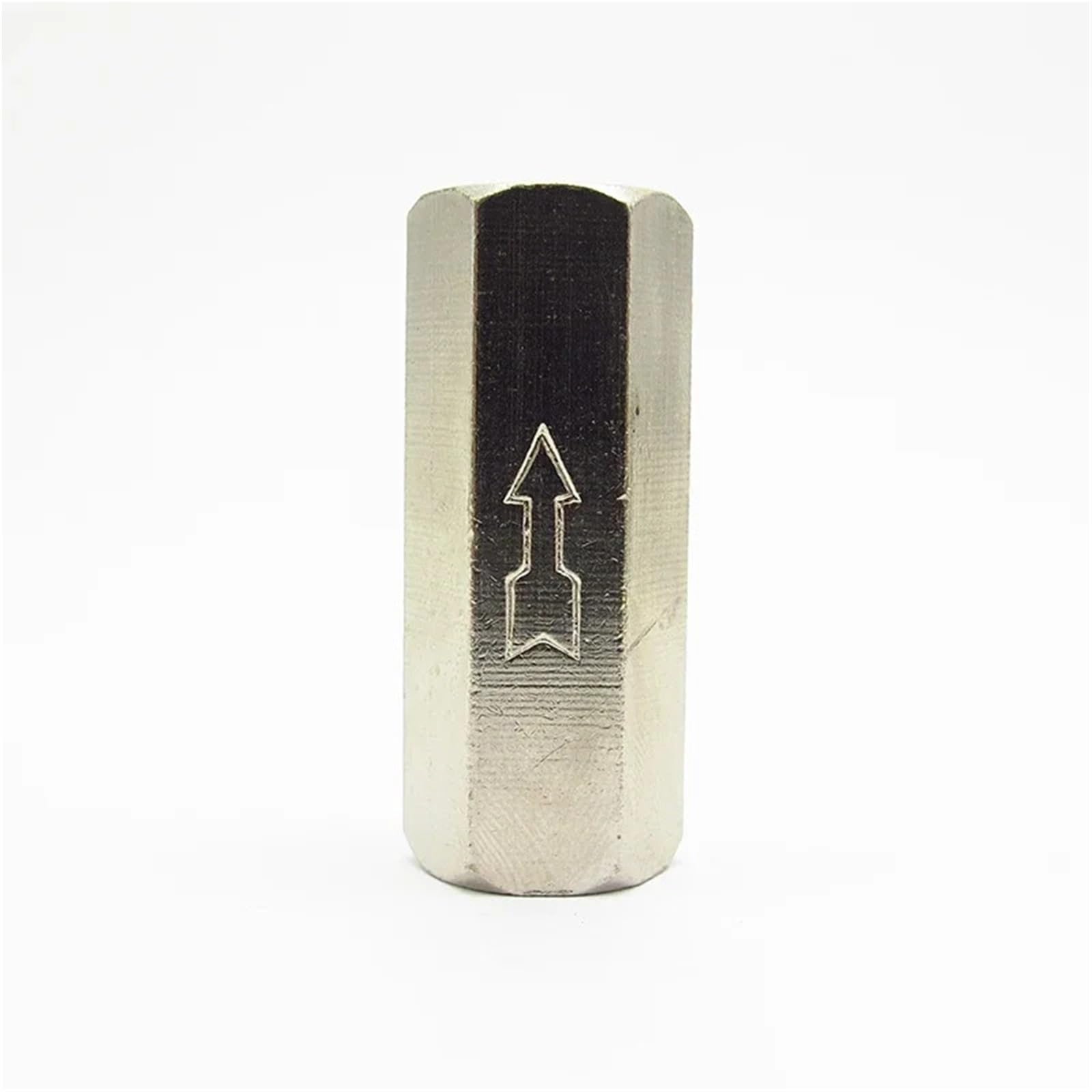 valvola limitatrice pressione Valvola di Sovrappre 1/8" 1/4" 3/8" 1/2" 3/4" Filettatura femmina Valvola di ritegno pneumatica Porta completa Unidirezionale Non ritorno Per Aria Acqua Olio Gas(3/4")