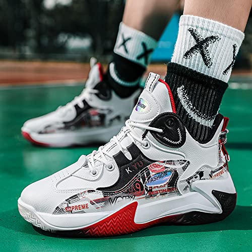 Adoff Männer Basketball Schuhe High-Top-Dämpfung Licht Anti-Skid AtmungsAktive Outdoor-Sportschuhe - Image 4