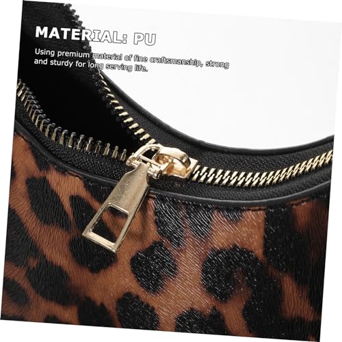 Leopard Print Purse Crossbody Bag for Women Women's Tote Bag Zipper Lady Handbag for Daily Use3