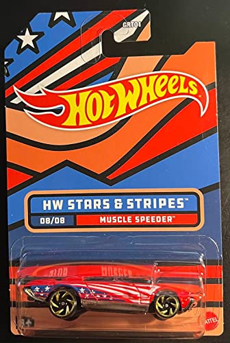 Set completo Hot Wheels 2022 HW Stars and Stripes 8 vehículos miniatura 7