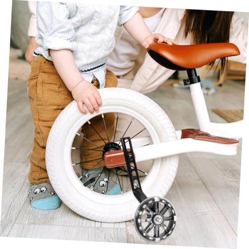 VICASKY 2 pares de ruedas de entrenamiento para bicicleta, estabilizadores ajustables, auxiliares resistentes al desgaste para equilibrio y seguridad miniatura 5