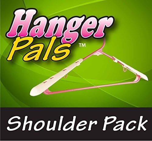 Hanger Pals - "Shoulder Pack 24 - Enough for 12 Hangers - The Ultimate Hanger Accessory for Your Sweaters, Knit Shirts, Designer Tee's, and Coats. Eliminates Shoulder Bumps and Puff/Pucker Marks. No More Re-ironing or Steaming.
