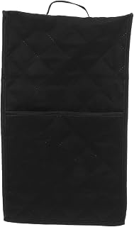 Ipetboom Black Dust Cover for Blender with Handle and Accessory Pocket, Polyester Protective Cover for Kitchen Appliances and Smoothie Machines, Machine Washable and Easy to Store