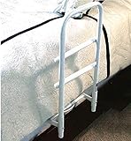 ◆ Barandillas de cama de calidad: construcción de acero resistente y duradera.