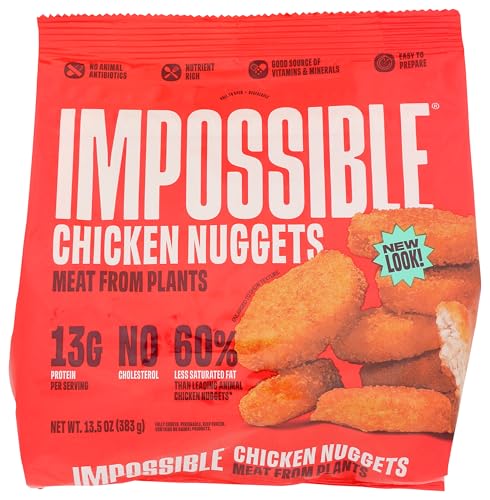 Impossible, Frozen Chicken Nuggets Plant Based, 13.5 Ounce