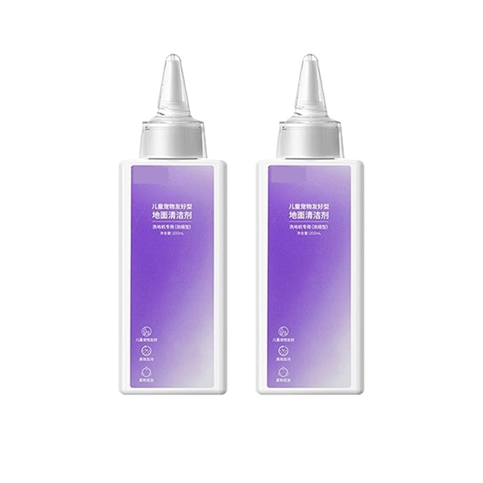 Bodenreinigungslösung 200 Ml, Kompatibel Mit Narwal S10/S20 Pro S2/S2 Island/F1/S1Max Ultra/S1 HA8 Staubsauger-Reinigungsflüssigkeit(2pcs)
