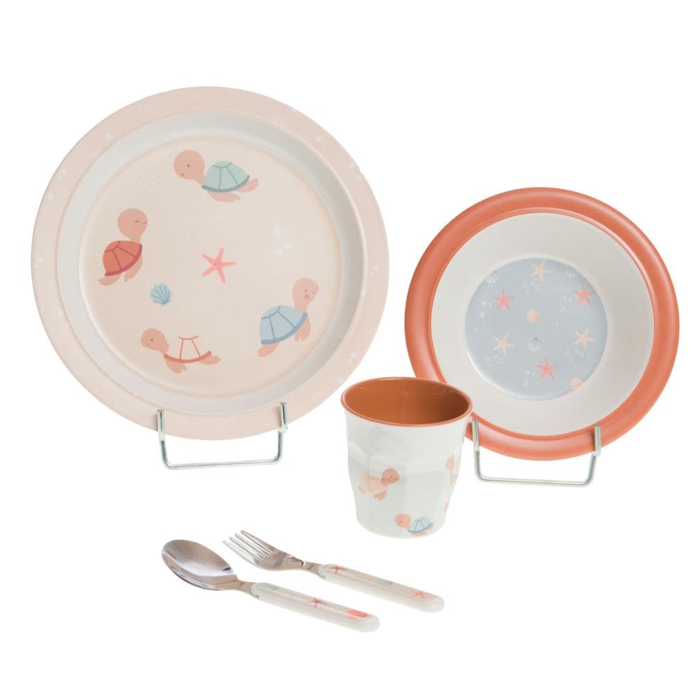 Amadeus - Coffret déjeuner 5 pièces Lulu la Tortue