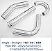 Autobahn88 Aluminum Alloy Pipe, 90-Degree, OD=1.34