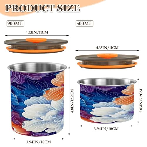 Contenedor para café con sello al vacío de acero inoxidable 30oz miniatura 3