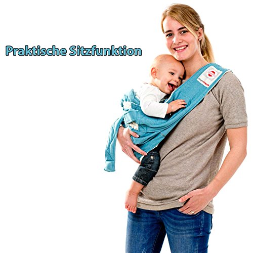 Lodger Shelter 2.0 - 3-in-1 babydrager, babydraagdoek, babysling en transportdeken vanaf de geboorte tot 18M (max. 12kg) - Image 6