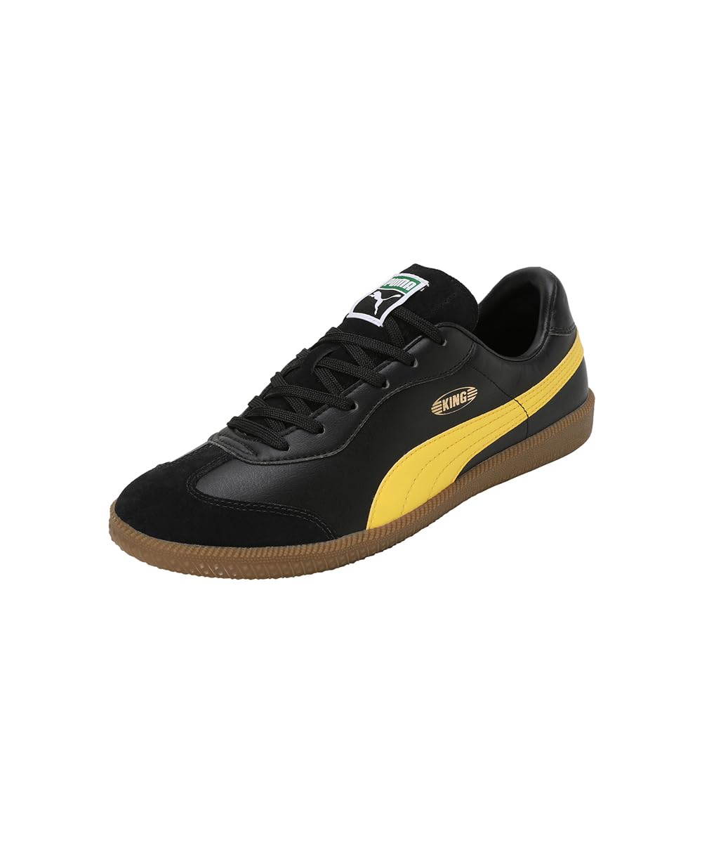 Puma Unisex-Adult King 21 IT Black-Pelé Yellow Football Shoe - 11 UK (10669610) (B0D6VLV9G9) Amazon Price History, Amazon Price Tracker