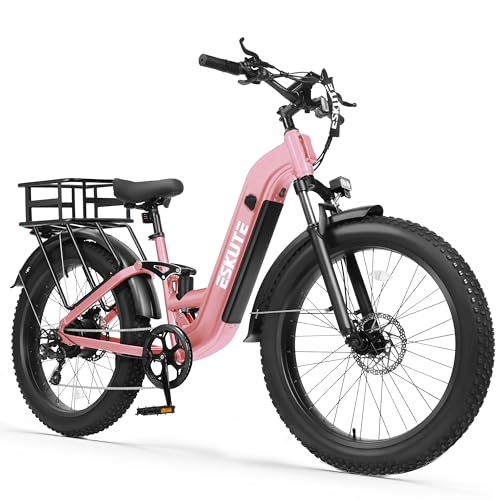 ESKUTE Electric Bike for Adults - 48V20.8Ah 86 Miles Battery Commuter, 32+MPH...