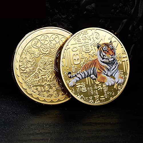 ZQYX Moneta commemorativa del Nuovo Anno 2022